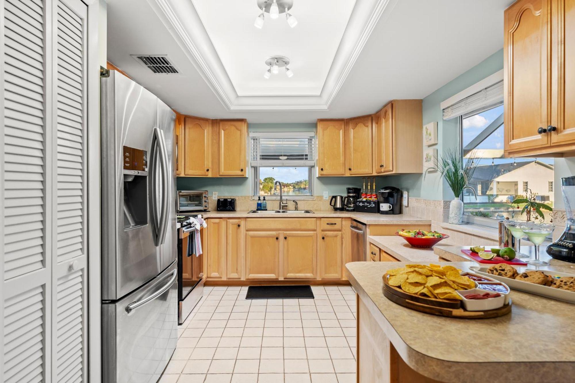 Serenity Waterfront Villa With King Suite, Private Pool, Great Lanai Enclosure And Long Water Views Κέιπ Κόραλ Εξωτερικό φωτογραφία